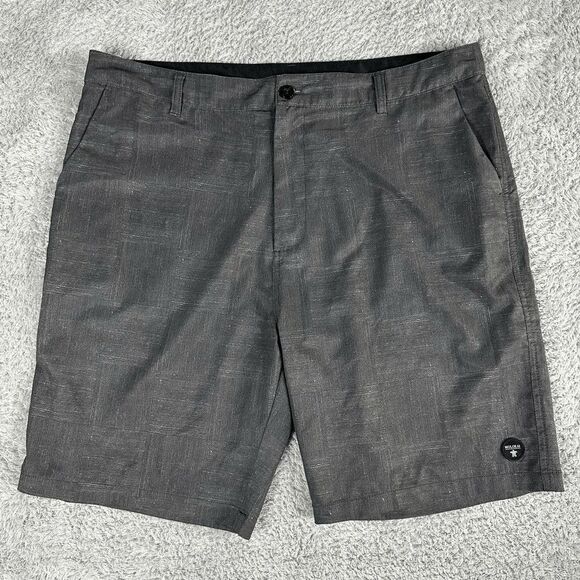 Molokai Surf Co Men's Ultra Lightweight Shorts 38 Dark Grey Skate Surf - Picture 1 of 12
